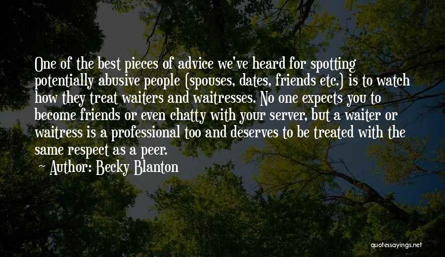 Chatty Quotes By Becky Blanton