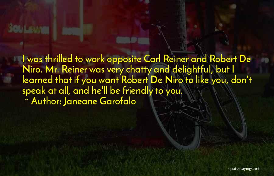 Chatty Quotes By Janeane Garofalo