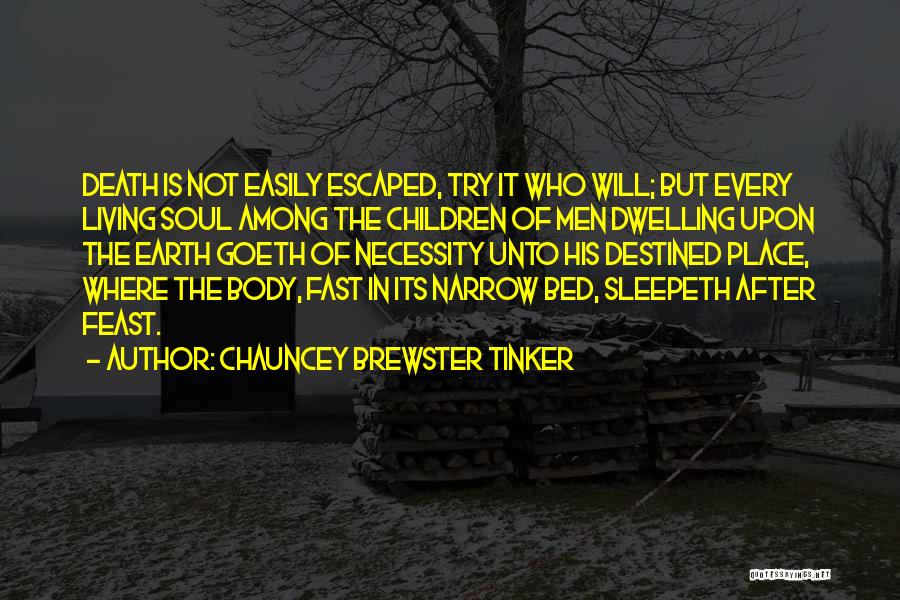 Chauncey Brewster Tinker Quotes 1904368