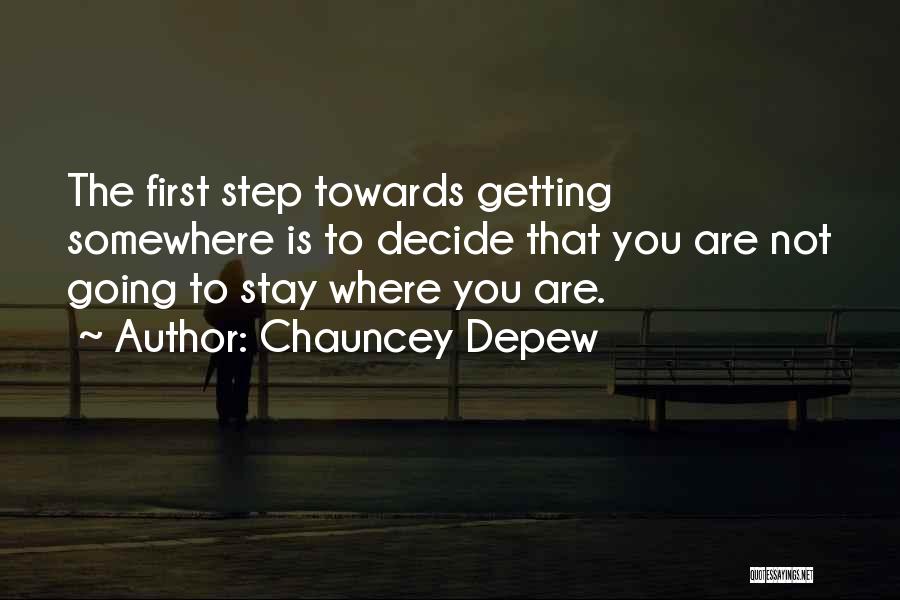 Chauncey Depew Quotes 1342650
