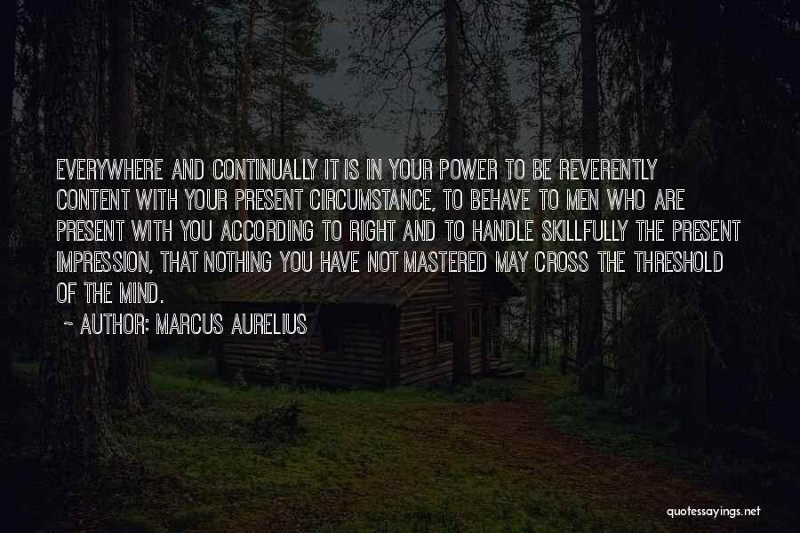 Chauncy Lake Quotes By Marcus Aurelius