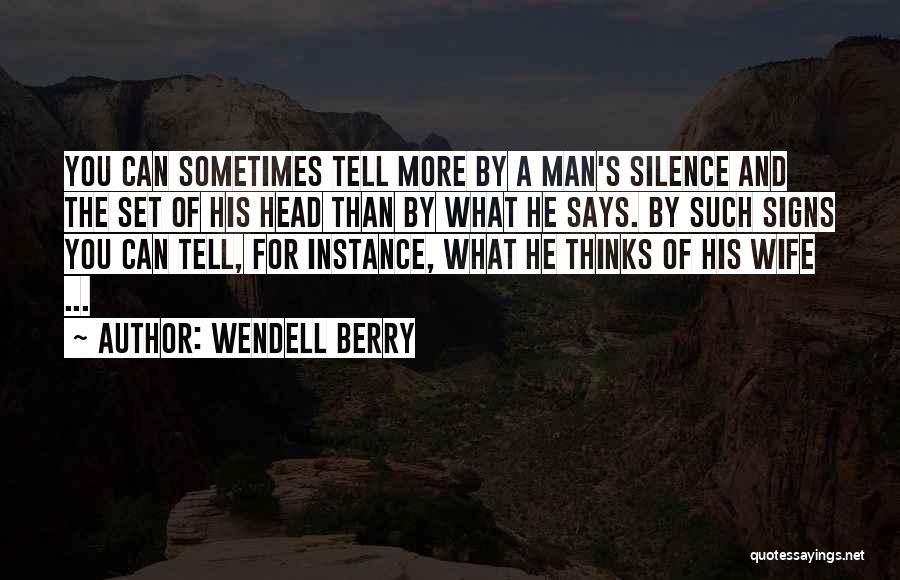 Chauncy Lake Quotes By Wendell Berry