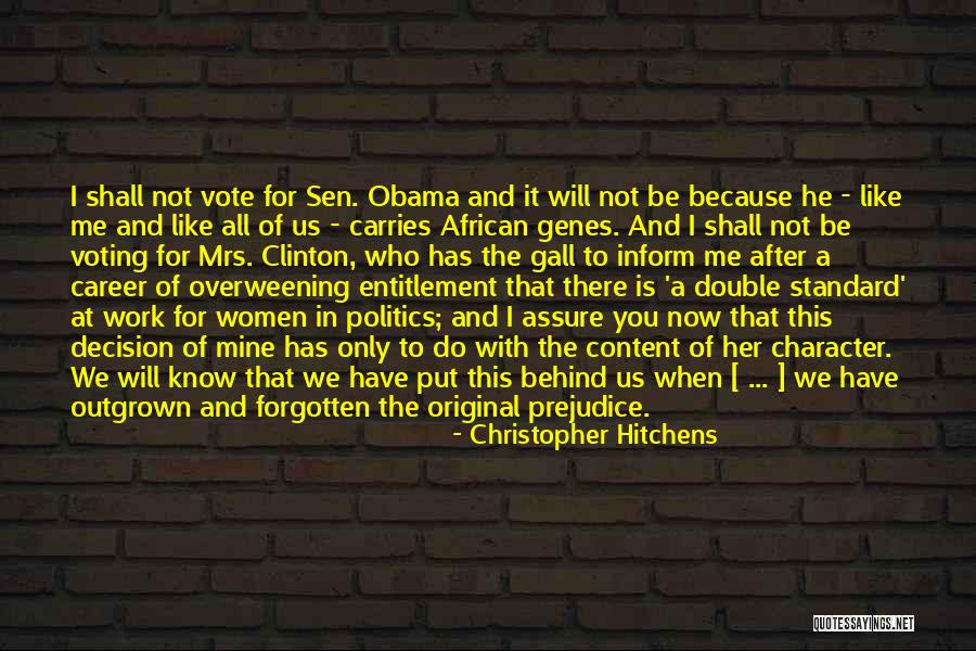 Chauvinism Quotes By Christopher Hitchens