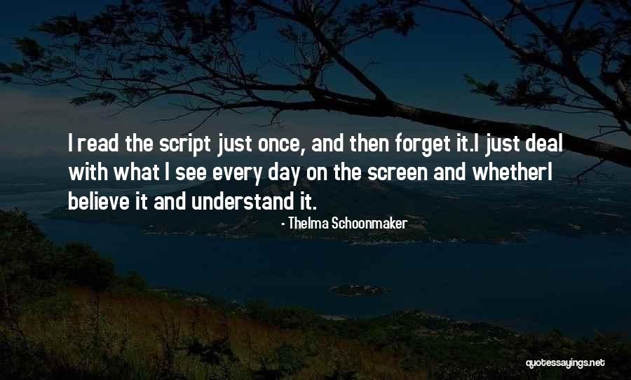Chavarrias Quotes By Thelma Schoonmaker Chavarrias Quotes By Thelma Schoonmaker