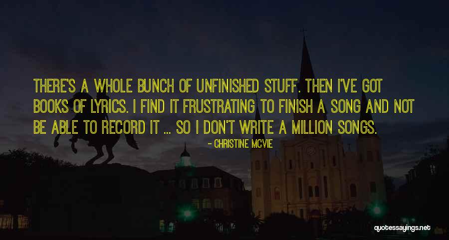 Chayanov Hacker Quotes By Christine McVie Chayanov Hacker Quotes By Christine McVie