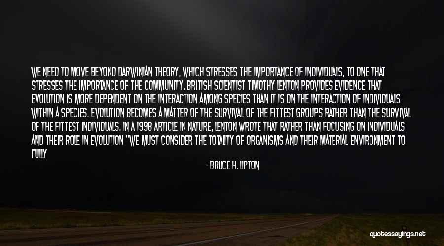 Chazelle Cheminee Quotes By Bruce H. Lipton Chazelle Cheminee Quotes By Bruce H. Lipton
