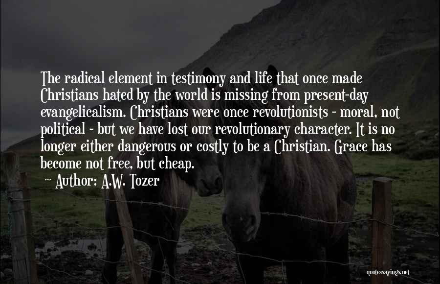 Cheap Character Quotes By A.W. Tozer