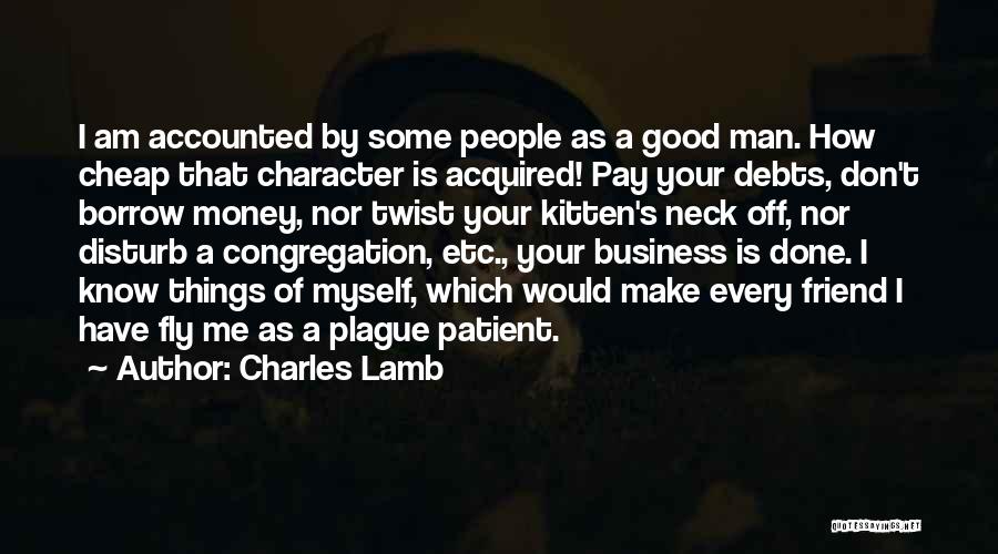 Cheap Character Quotes By Charles Lamb