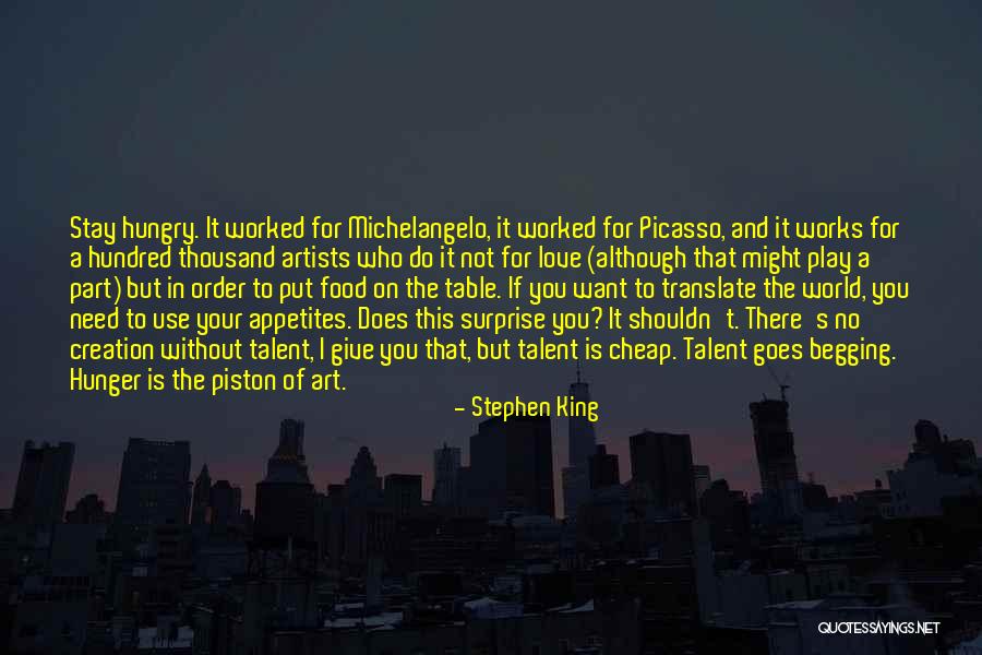 Cheap Food Quotes By Stephen King Cheap Food Quotes By Stephen King