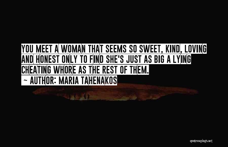Cheating And The Other Woman Quotes By Maria Tahenakos