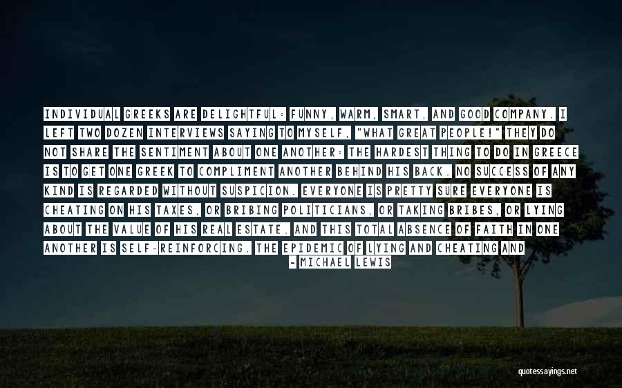 Cheating Behind My Back Quotes By Michael Lewis Cheating Behind My Back Quotes By Michael Lewis