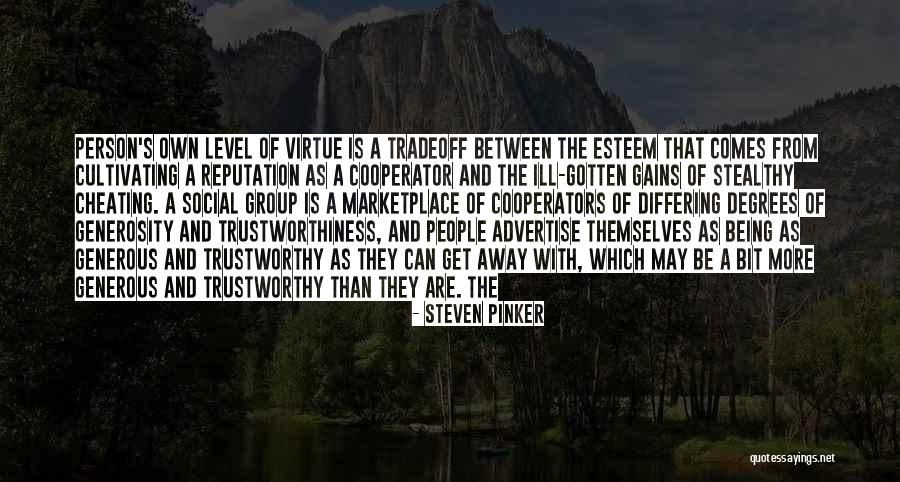 Cheating People Quotes By Steven Pinker Cheating People Quotes By Steven Pinker
