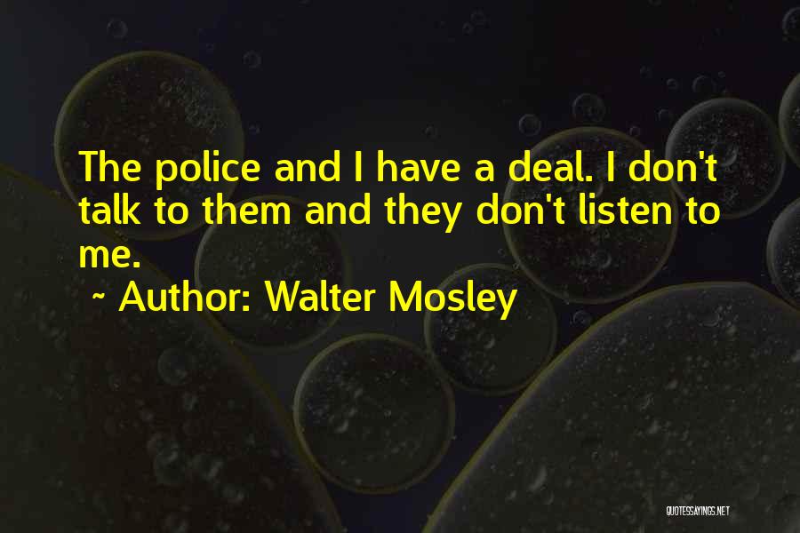 Cheating Sports Quotes By Walter Mosley