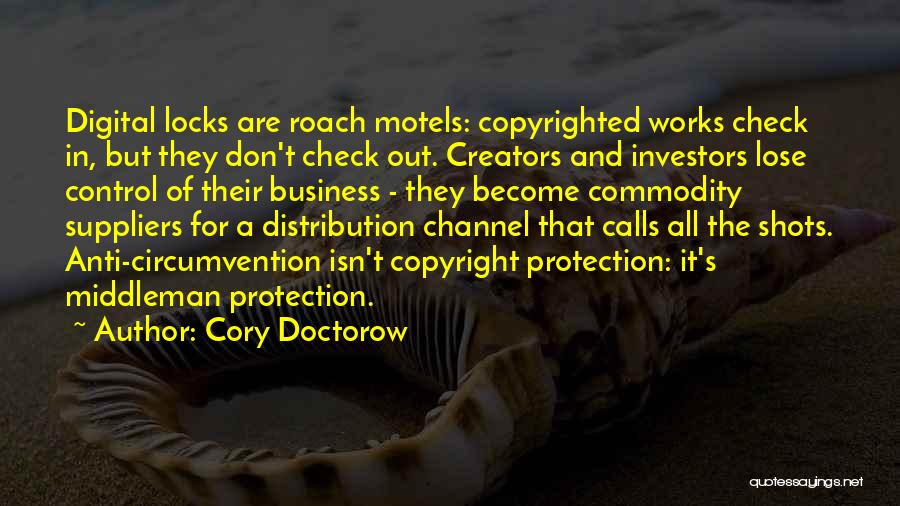 Check In Quotes By Cory Doctorow