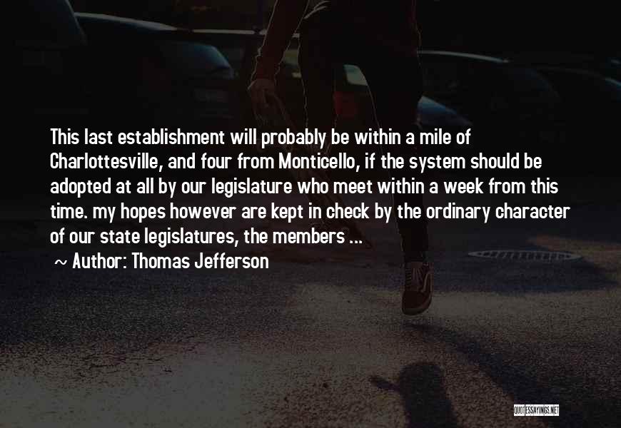 Check In Quotes By Thomas Jefferson