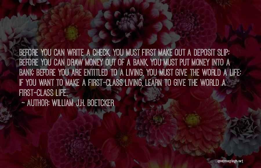 Check Out Quotes By William J.H. Boetcker