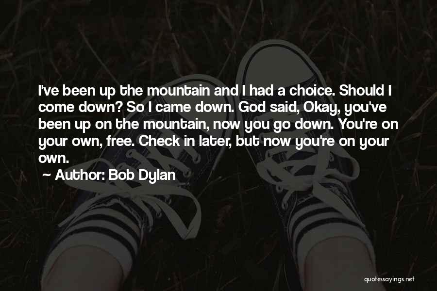 Check Up On You Quotes By Bob Dylan