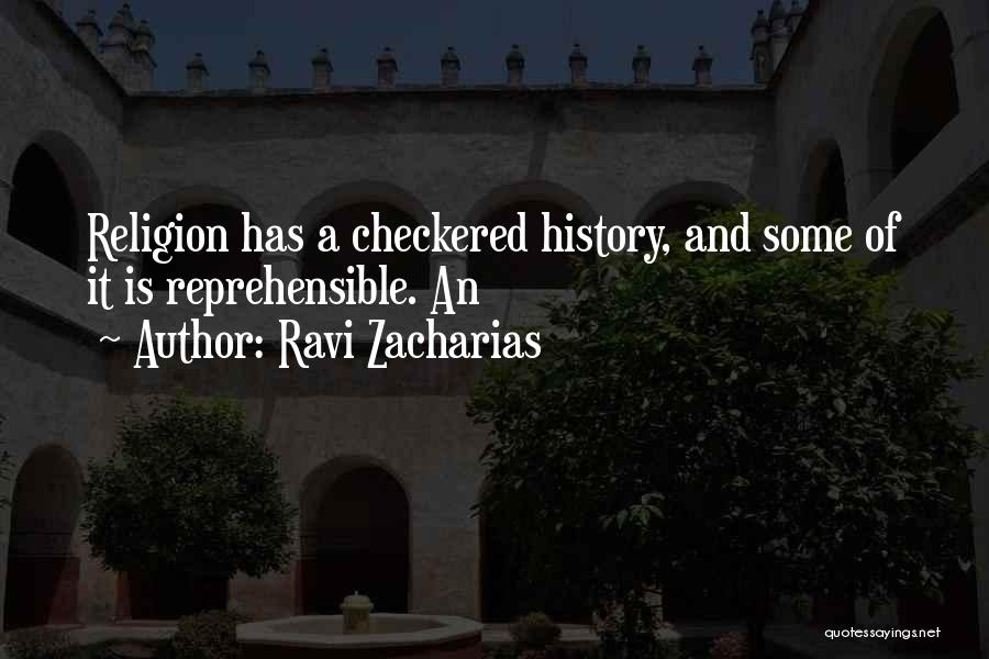 Checkered Past Quotes By Ravi Zacharias