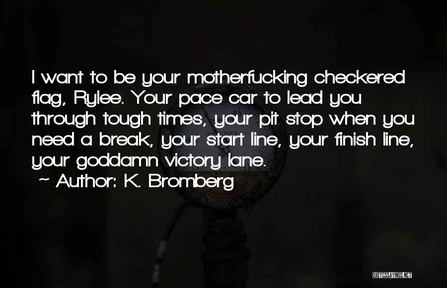 Checkered Quotes By K. Bromberg