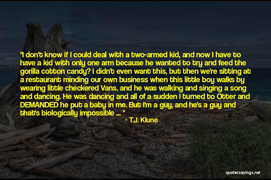 Checkered Vans Quotes By T.J. Klune Checkered Vans Quotes By T.J. Klune