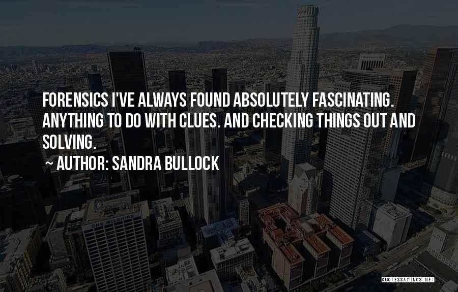 Checking Quotes By Sandra Bullock