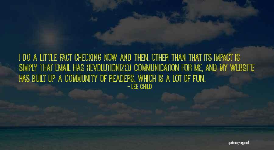 Checking Up Quotes By Lee Child Checking Up Quotes By Lee Child