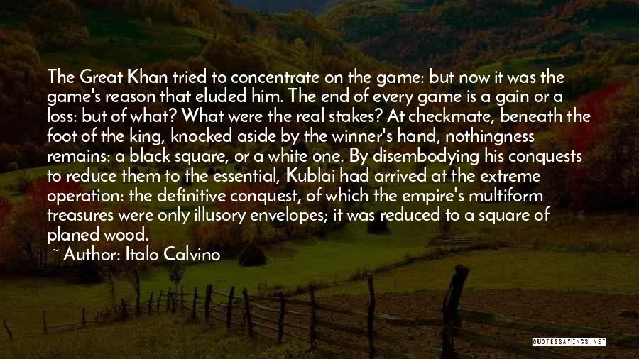 Checkmate Quotes By Italo Calvino