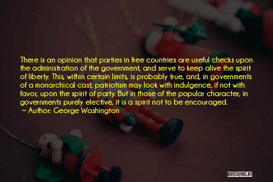 Checks Quotes By George Washington