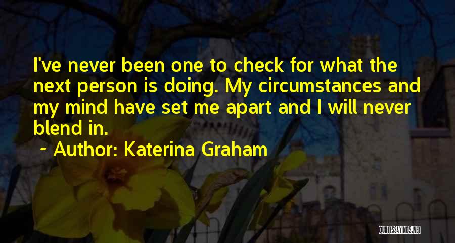 Checks Quotes By Katerina Graham