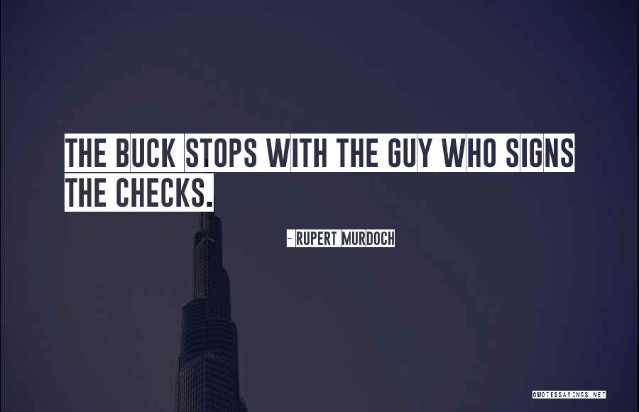 Checks With Quotes By Rupert Murdoch Checks With Quotes By Rupert Murdoch