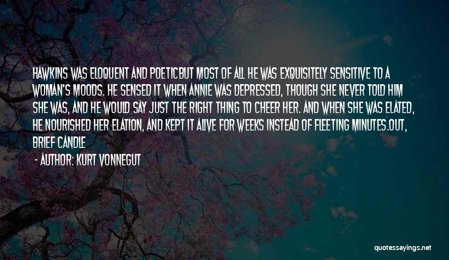 Cheer Up When Depressed Quotes By Kurt Vonnegut