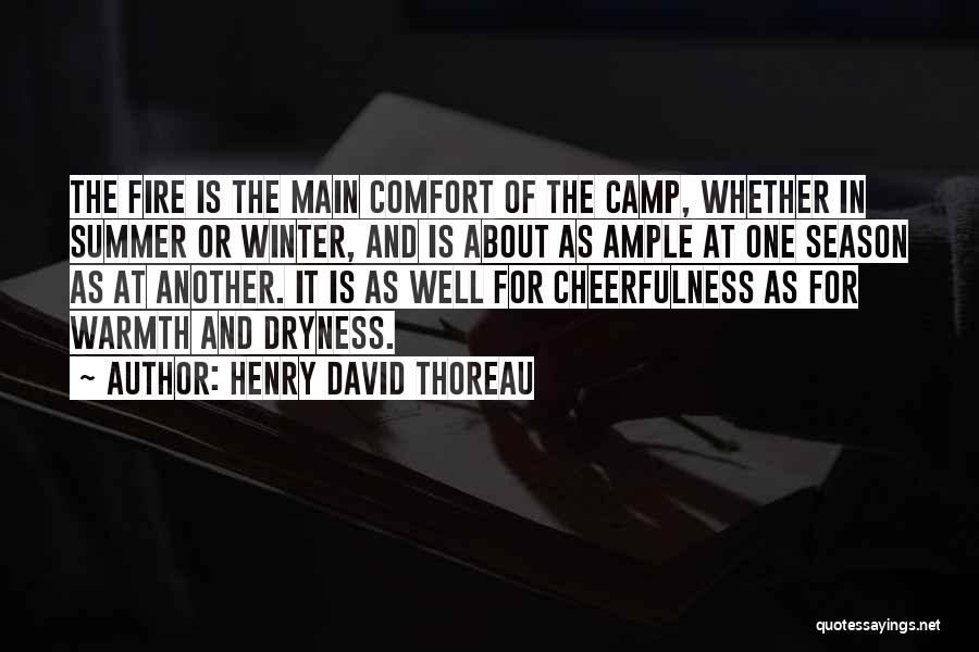 Cheerfulness Quotes By Henry David Thoreau