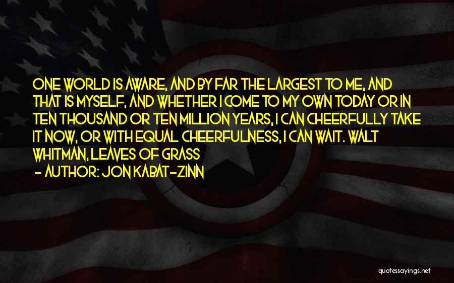 Cheerfulness Quotes By Jon Kabat-Zinn