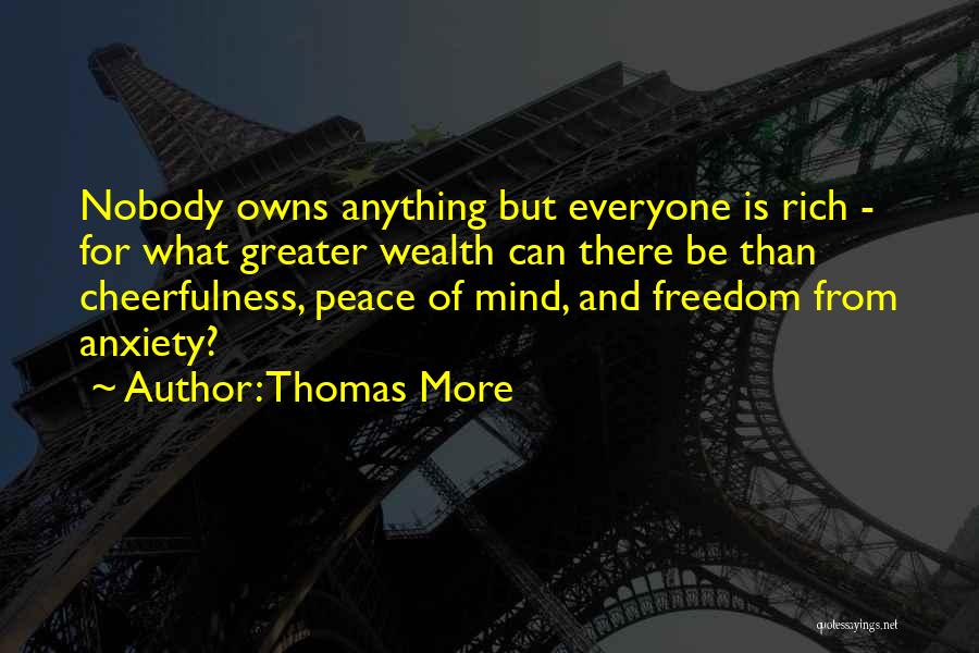 Cheerfulness Quotes By Thomas More