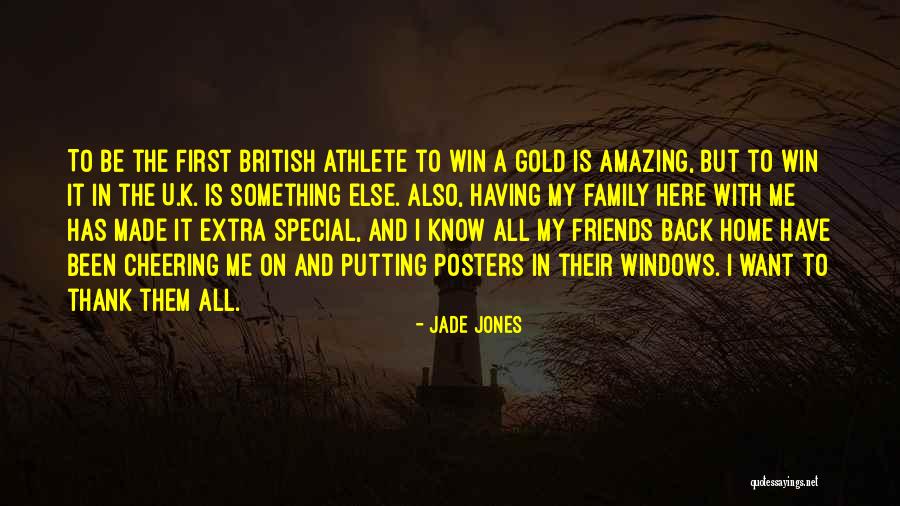 Cheering On Quotes By Jade Jones Cheering On Quotes By Jade Jones