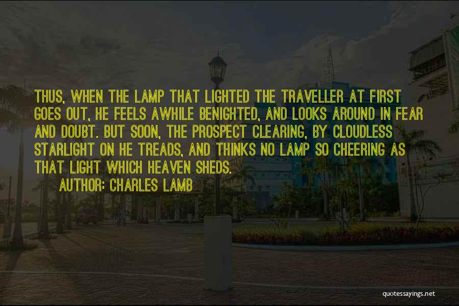 Cheering Quotes By Charles Lamb