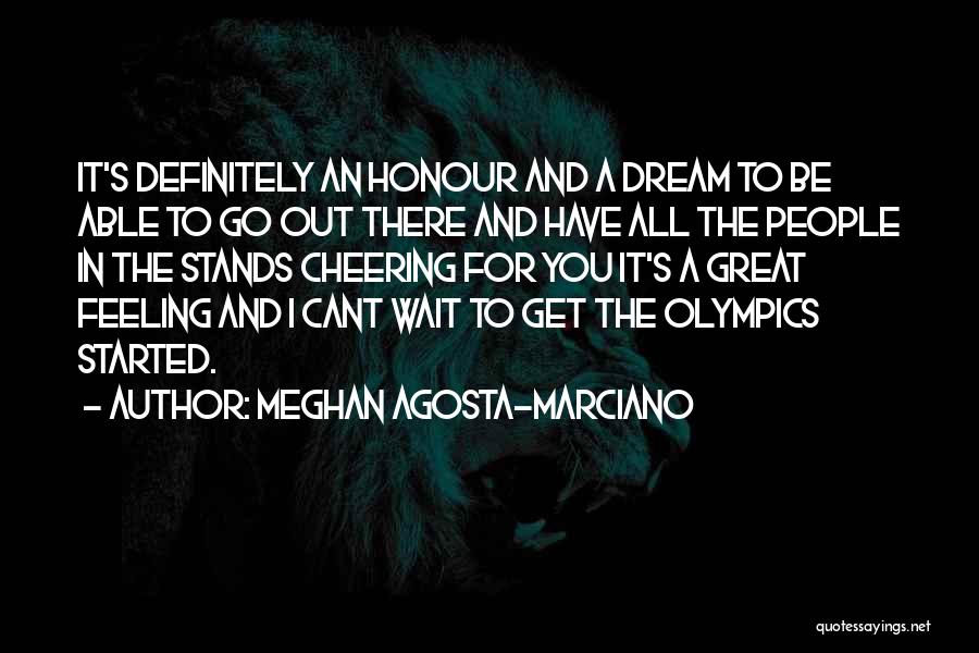 Cheering Quotes By Meghan Agosta-Marciano