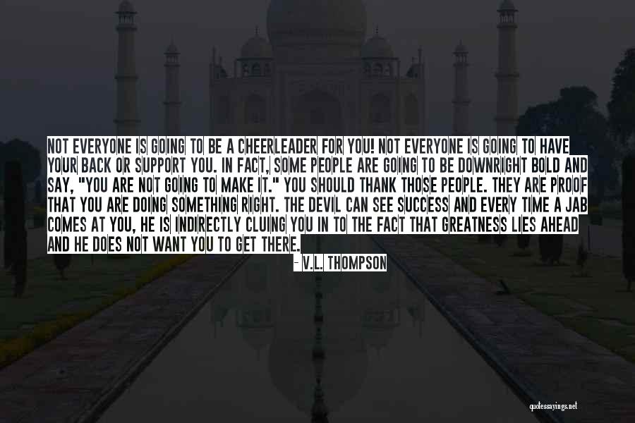 Cheerleader Inspirational Quotes By V.L. Thompson Cheerleader Inspirational Quotes By V.L. Thompson