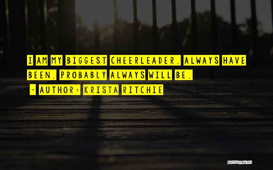 Cheerleader Quotes By Krista Ritchie