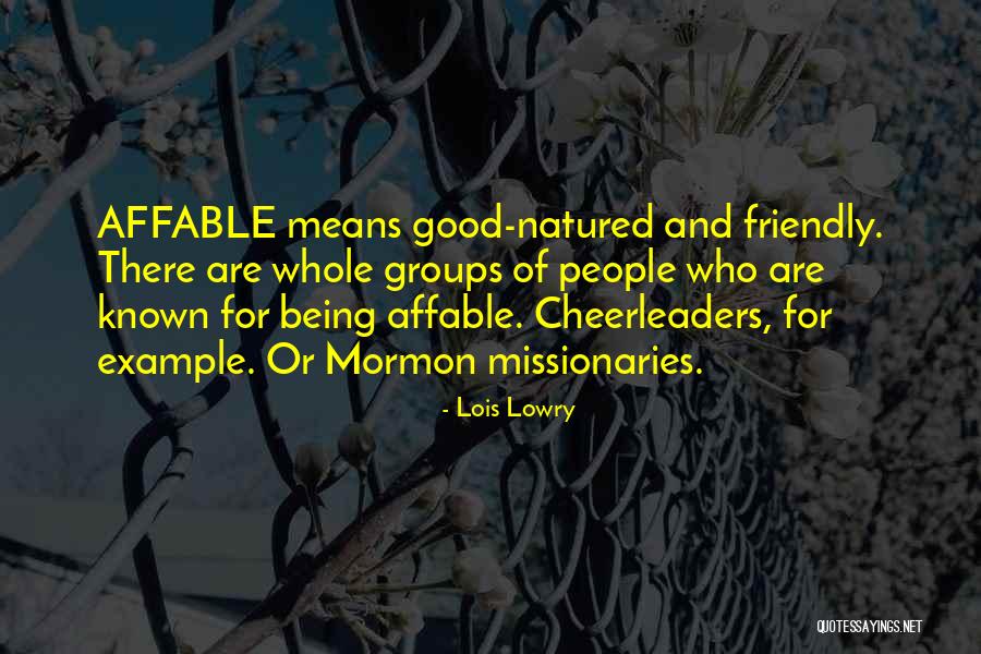 Cheerleaders Quotes By Lois Lowry