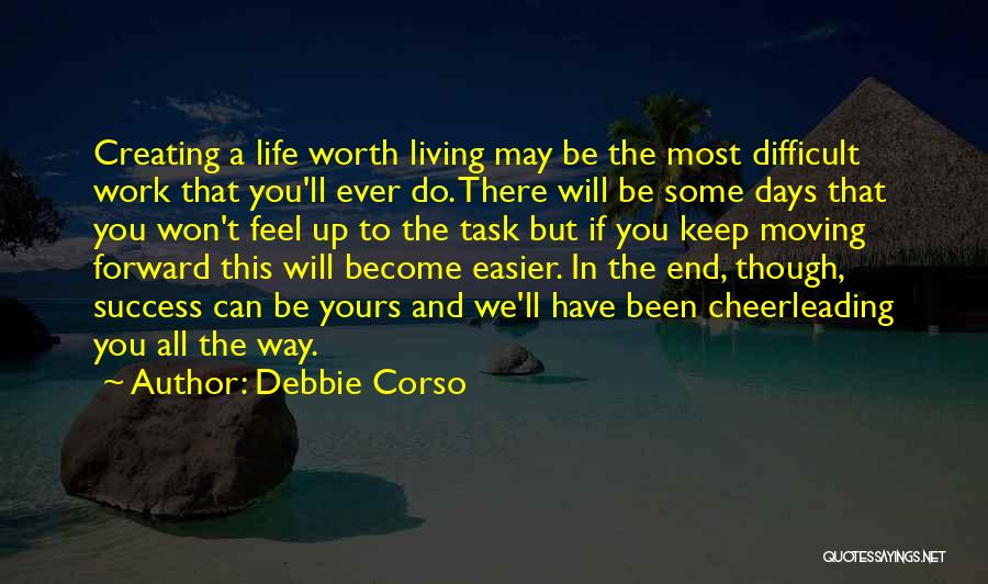 Cheerleading And Life Quotes By Debbie Corso