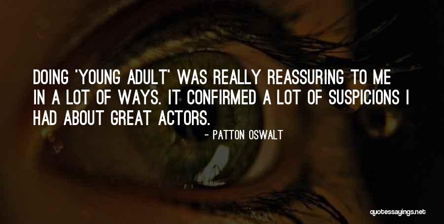 Cheerleading Tryout Quotes By Patton Oswalt Cheerleading Tryout Quotes By Patton Oswalt
