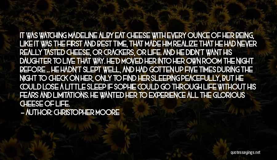 Cheese And Crackers Quotes By Christopher Moore