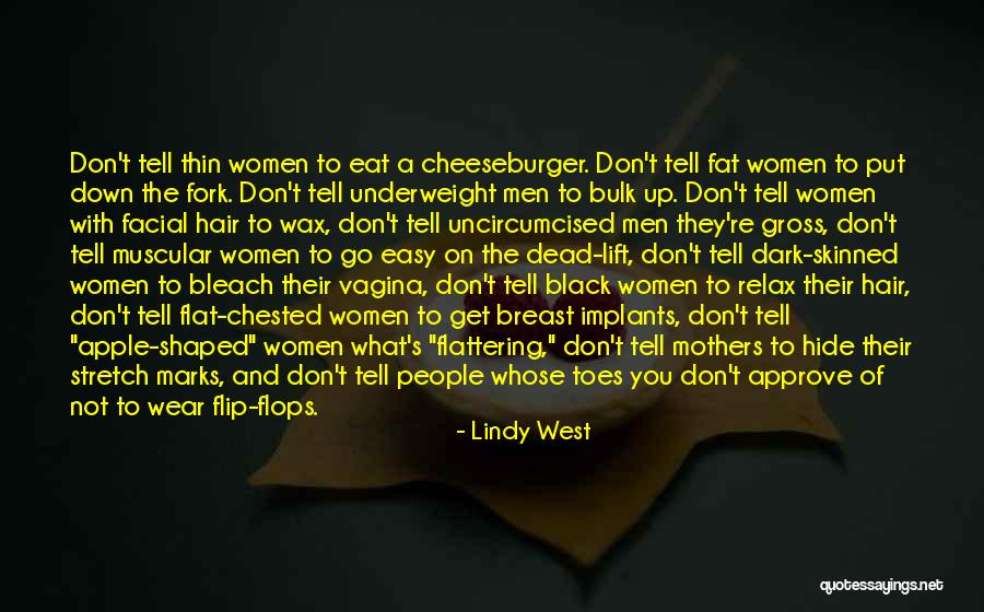 Cheeseburger Quotes By Lindy West