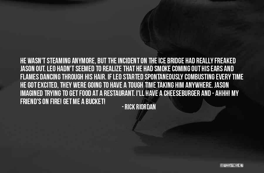 Cheeseburger Quotes By Rick Riordan