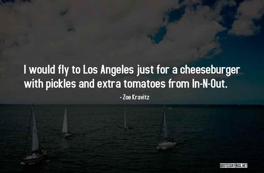 Cheeseburger Quotes By Zoe Kravitz Cheeseburger Quotes By Zoe Kravitz