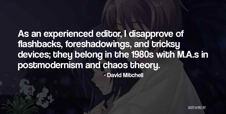 Cheesecakes By Alex Quotes By David Mitchell