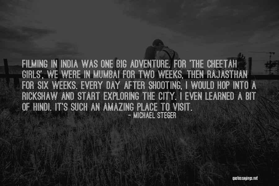 Cheetah Quotes By Michael Steger