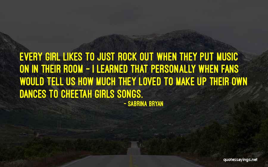 Cheetah Quotes By Sabrina Bryan