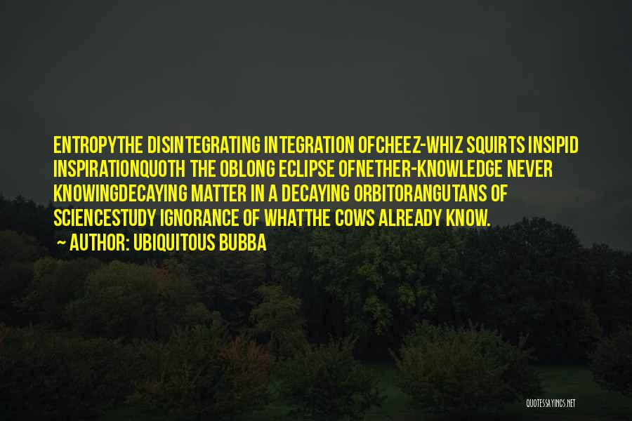 Cheez Quotes By Ubiquitous Bubba